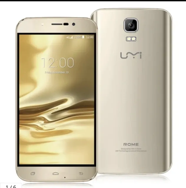 UMI ROME X TOUCH Android Dual Sim Smartphone Android 8GB 4G 5.5'' Umidigi Gold