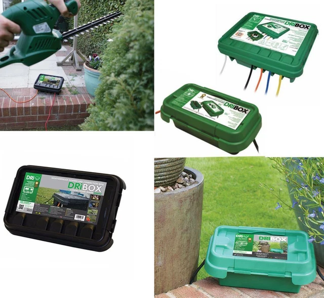 DriBox Intempéries Électrique Connexion Boite Extérieur IP55 Jardin