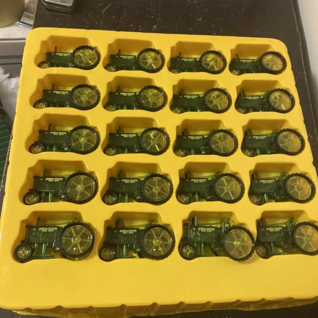 John Deere Decorative String Light Set 20pc Tractor Covers Only Read Description