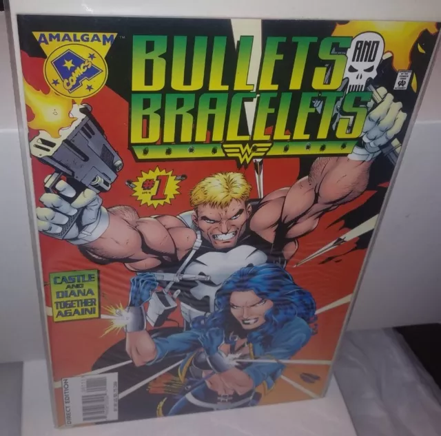 Bullets And Bracelets #1 (AMALGAM • DC MARVEL 1996) Punisher Wonder Woman |  eBay