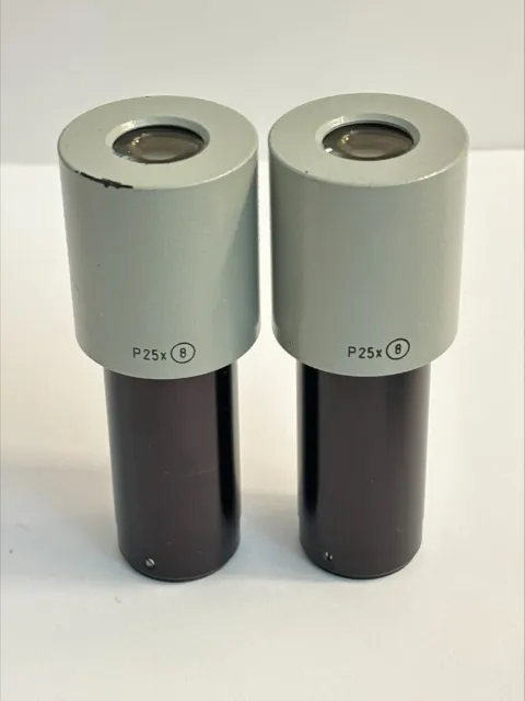 Eyepieces for microscope Carl-Zeiss Jena P25x/8