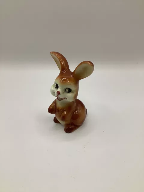 Goebel Bunny Rabbit Figurine KT173 Mid Century West Germany Kitsch Easter Gift