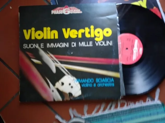Lp Violin Vertigo Armando Sciascia Violino E Orchestra Cover Ex Vinile Ex+