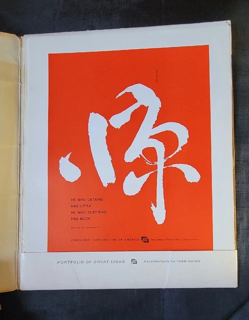 Great Ideas of Western Man 1958-59-60 Container Corporation of America 26 Prints Great Ideas of Western Man 1958-59-60 Container Corporation of America 26 Prints
