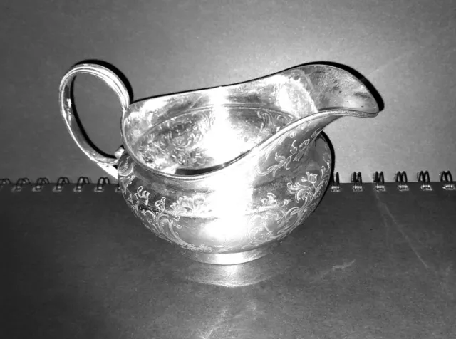 Sterling Silver Sauce Boat  Hallmarked George III  [See All Photo's ]