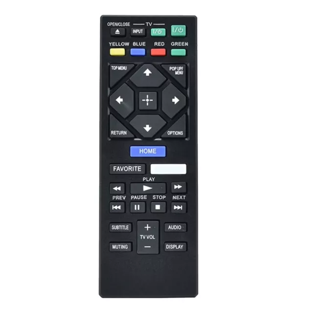 Control remoto de repuesto reproductor de discos Blue-Ray control remoto para SONYDVD BDP-S6500