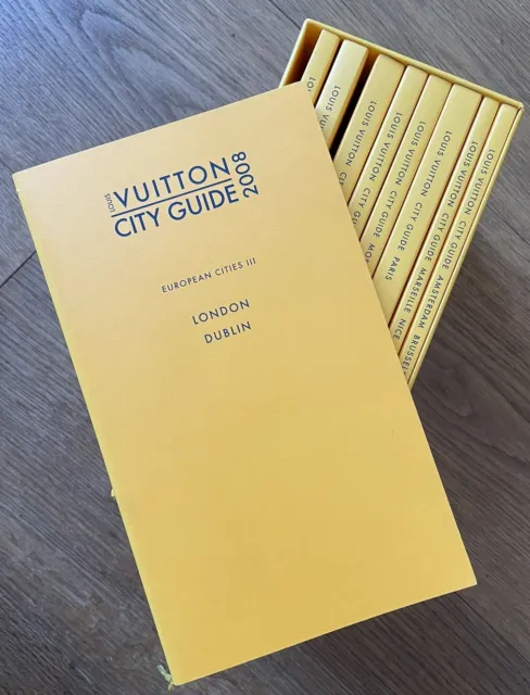 Louis Vuitton City Guide Books 2008 European Cities - New Condition