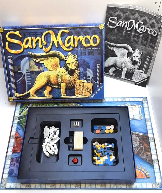 Komplett + sauber: San Marco Ravensburger Spiele Familienspiel Brettspiel TOP