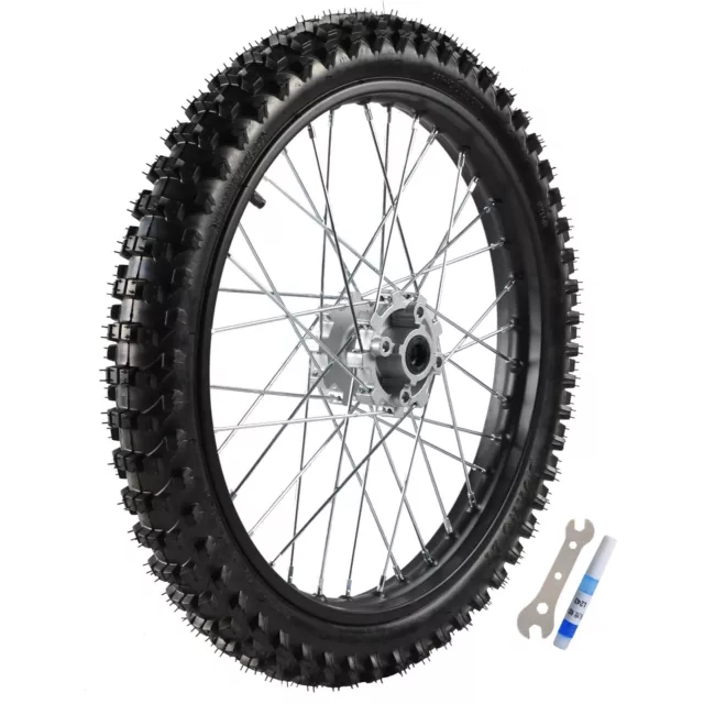 70/100-19 Front Wheel Rim Tyre Tire for 140cc 150cc XR100 CRF150F SSR TTR Apollo