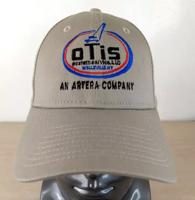 New Era 9Forty Otis Eastern Service Adjustable Strapback Baseball Hat/Cap, Beige