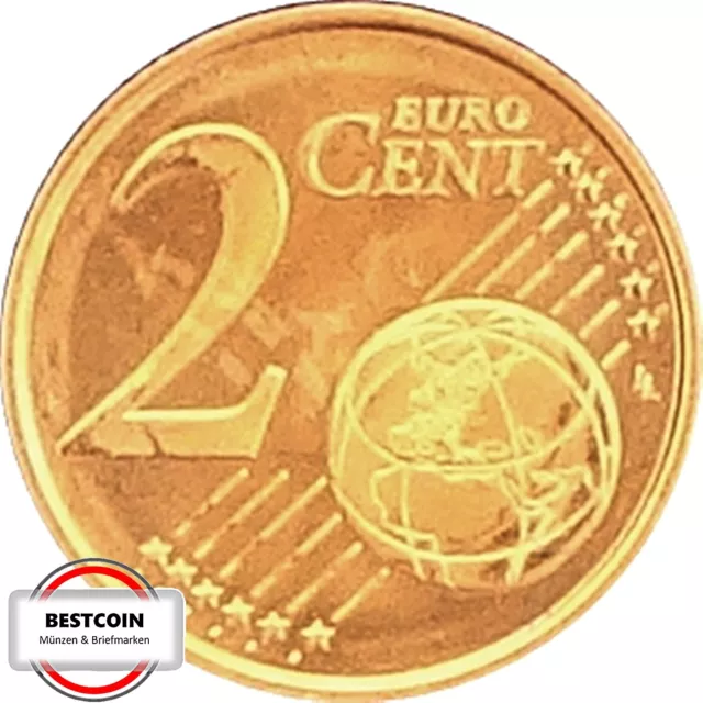 FIN  2 Cent FINNLAND von 2004 Kursmünze   "frisch aus der Rolle"  UNC