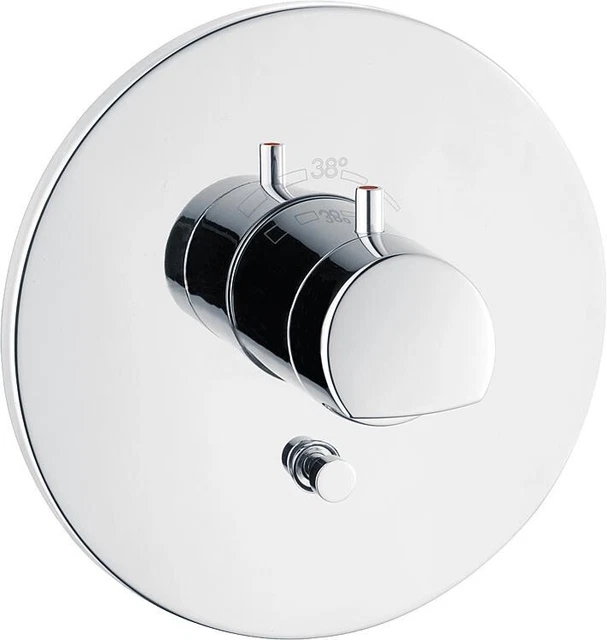 Heinrichschulte UP-Wannenthermostat Ascona Rosette Ø 178 mm
