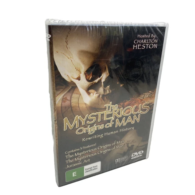 THE MYSTERIOUS ORIGINS Of Man DVD Evolution Documentary Host Charlton ...