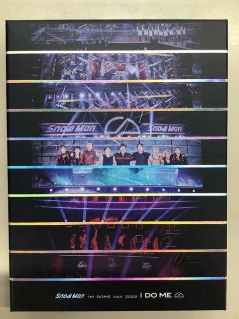 SNOW MAN DVD 1st Edition Dome Tour 2023 I Do Me Used $81.53