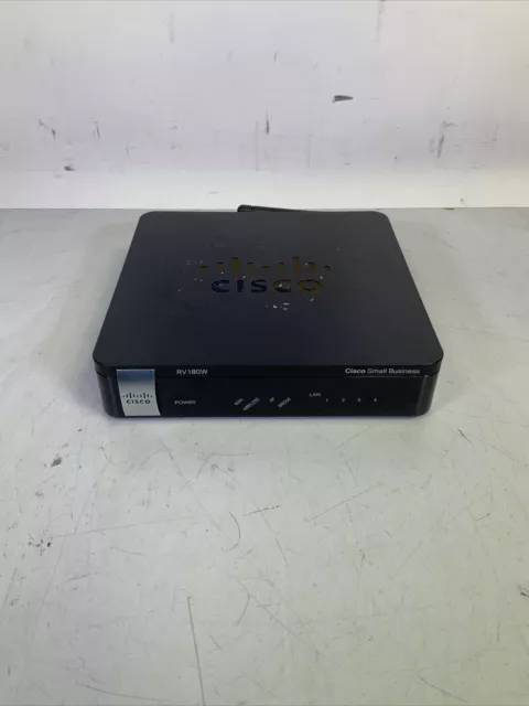 Cisco RV180W 800 Mbps 4-Port Gigabit Wireless VPN Router w/ Adapter - NG N3B