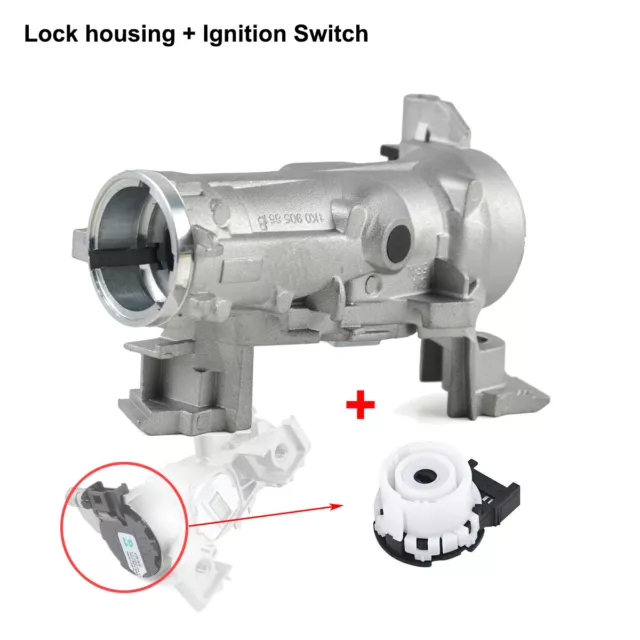 Alloggiamento interruttore di accensione per VW Golf Audi bloccasterzo 1K0905865