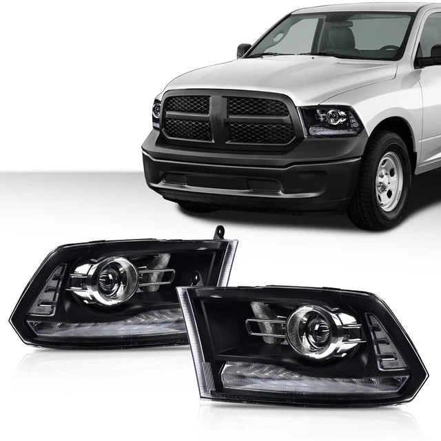 Aazon.co: AUTOWIKI LED DRL Headlights For 94-02 DODGE Ra 1500/2500/3500/4000 (NON SPORT) Pair - Foto 2