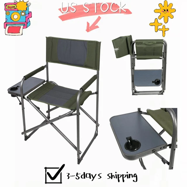 Ozark trail oversized director's chair with side table cheap