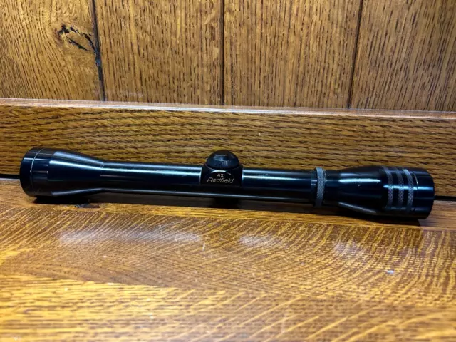 Redfield Widefield 4X Rifle Scope Crosshair With Dot Reticle