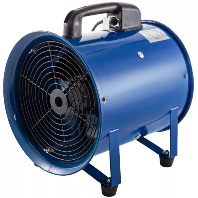 Ventilador Industrial del Cilindro 200MM Soplador de Aire 1500m³/h Ruido Bajo