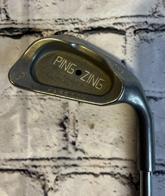 Fer 5 PING ZING - Manche Acier KARSTEN JZ - Raide (Stiff) - 38.25" - Bon état