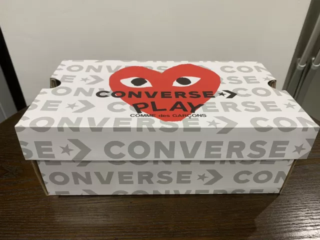Converse Play Comme Des Garçons Empty Shoe Box UK 6 New