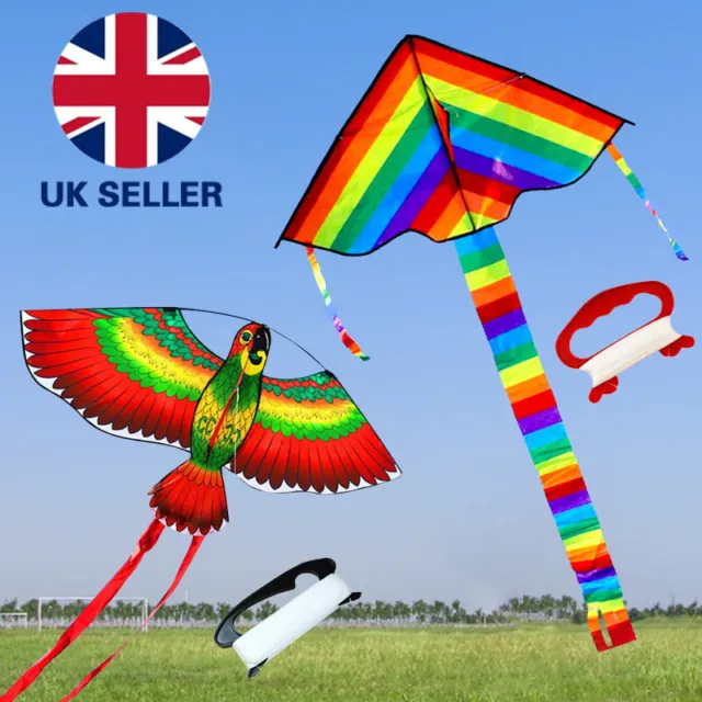 Eagle Kite Flying Bird Kite with 30m Line Kids Toys Outdoor Child Toys UK