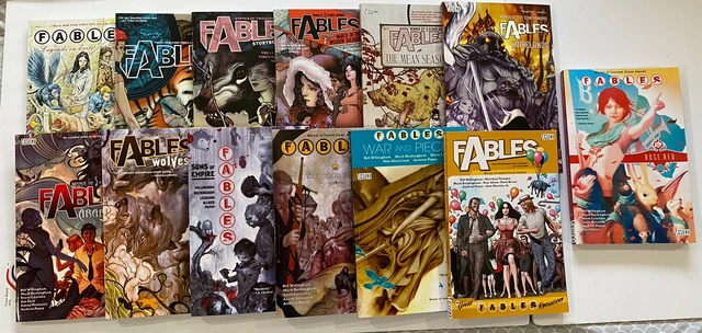 FABLES Volumes 1, 2, 3, 4, 5, 6, 7, 8, 9, 10, 11, 13, 15 - GN TPB - Vertigo