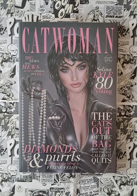 🔥CATWOMAN 80th ANNIVERSARY SUPER SPECTACULAR #1 NATALI SANDERS COSMO VARIANT🔥