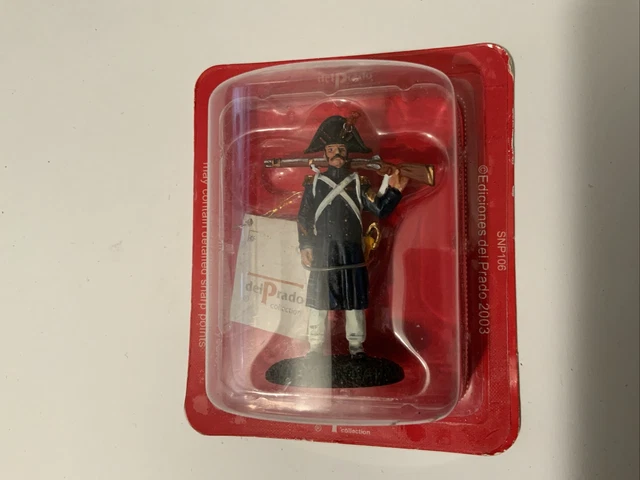 Figurine Del Prado - Caporal 1er Bataillon Bersaglieri Italie 1944 - Occasion Bon état