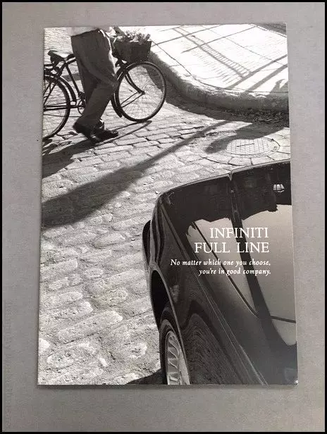 1997 Infiniti Line 26-page Original Sales Brochure Catalog - Q45 I30 J30 QX4