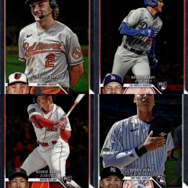 2023 Topps Chrome Update Base 1-220 You Pick Complete Your Set