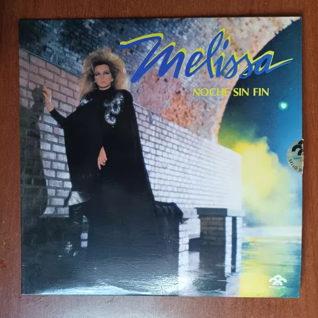 Melissa – Noche Sin Fin [1987] Vinyl LP Electronic Rock Latin Synth Pop Ballad