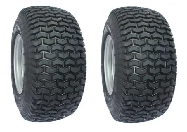 2 of 13 x 5.00 - 6 RST Turf 4PR Tyre (PAIR), Lawn Mower Garden Tractor Tyres