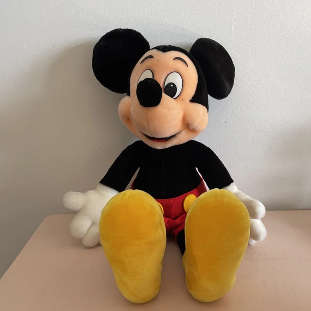 MICKEY MOUSE VINTAGE Tokyo Disneyland plush soft toy walt disney 80’s