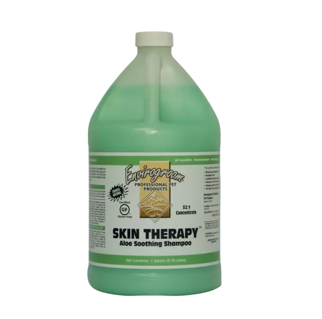 Envirogroom Skin Therapy Aloe Soothing Antiseptic Shampoo 1 Gallon  Dog Pet Groo