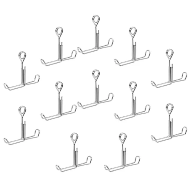 12 piezas de accesorios de abrazadera para manguera de acuario clip de resorte para pecera