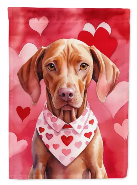 Vizsla My Valentine Flag Garden Size DAC5453GF