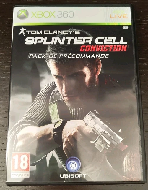 Jeu Tom Clancy's Splinter Cell: Conviction + Steelbook Pour Xbox 360 - PAL FR, Bon état