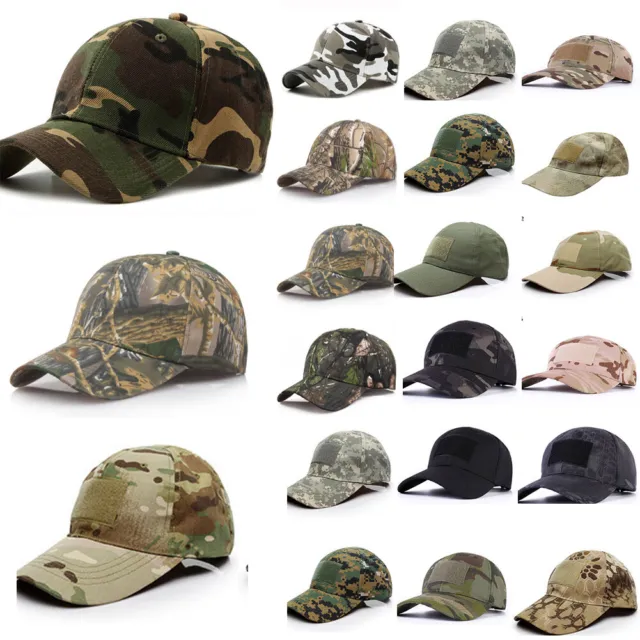 Multicam Baseball Cap New Hat Airsoft Army Casual Camo Camouflage Caps 2