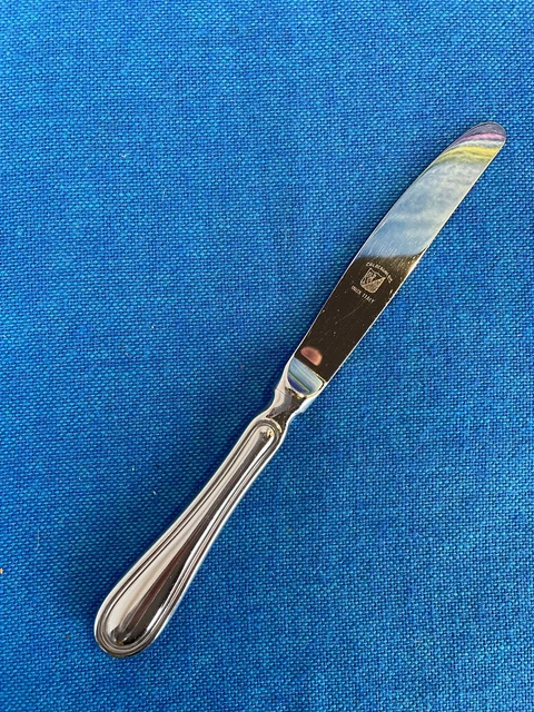 CALDERONI OXFORD Stainless Flatware DINNER KNIFE 18/10 Italy GLOSSY 9 3/8" CALDERONI OXFORD Stainless Flatware DINNER KNIFE 18/10 Italy GLOSSY 9 3/8"