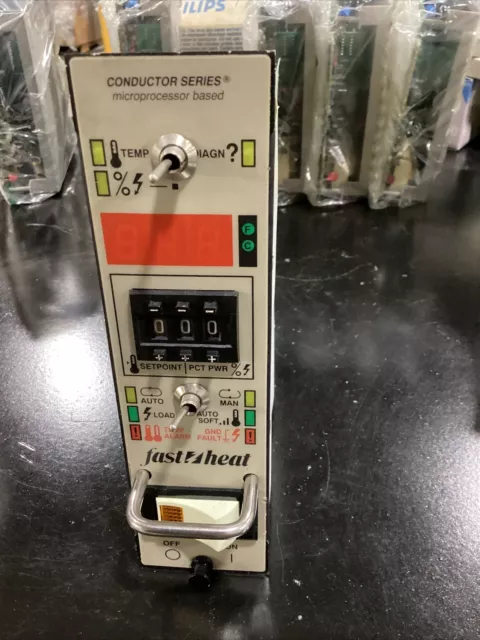 Fast Heat KM010000NT-01 Plastic Process Temperature Controller Card #284H98FML