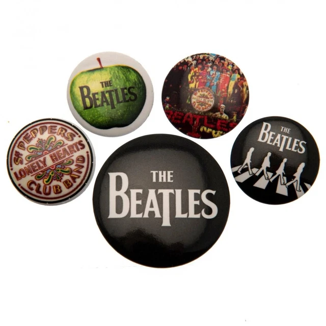 The Beatles  Juego de Chapas  Pack de 5 (BS2297)