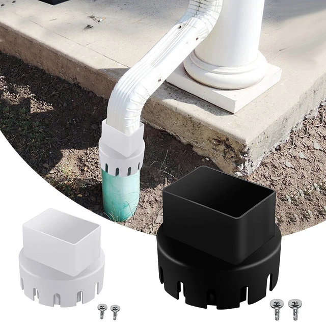 Raccords de tuyauterie convertisseur 3 x 4/2 x 3 pouces pour gouttières de vida
