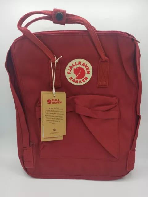 Fjallraven Kanken Backpack Model 23510 Ox Red Burgundy 16 Litre Brand NEW