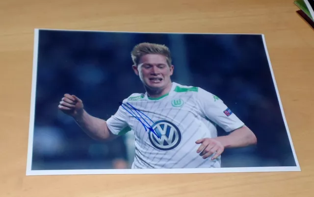 KEVIN DE BRUYNE *Belgien*, original signed Photo 20x27 cm (SPORT)