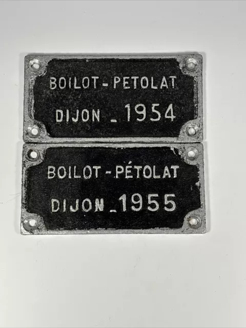 Boilot-Petolat 1954/1955