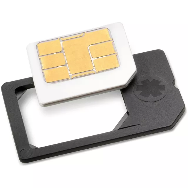 MicroSIM Adapter MADE IN GERMANY für Micro Sim Karten zu normaler Simkarte *NEU*