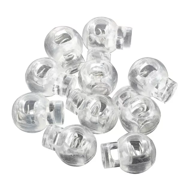 Cerraduras de cable de resorte de un  agujero Cerradura de plastico 10 Pcs S1P5