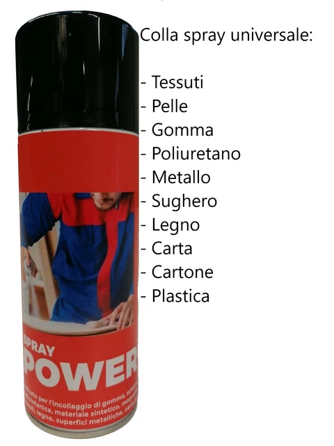 Colla Spray Maurer Plus - Adesivo Universale Rimovibile E Permanente Per Stencil, Tessuti E Materiali Vari - 400ml - Foto 11